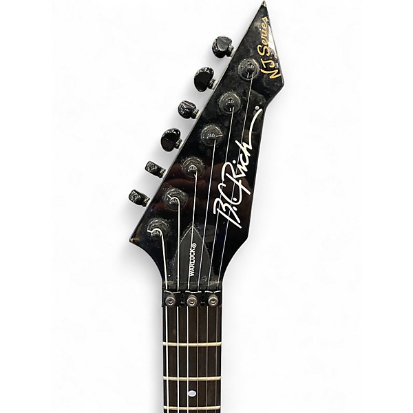 Used B.C. Rich STRANGER THINGS WARLOCK CRACKLE RED Solid Body Electric Guitar