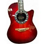 Vintage 1998 Ovation 1869 CUSTOM LEGEND Cherry Sunburst Acoustic Electric Guitar