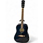 Used Fender CD60 Dreadnought Black Acoustic Guitar thumbnail