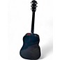 Used Fender CD60 Dreadnought Black Acoustic Guitar