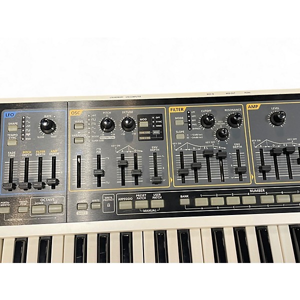 Used Roland Gaia SH01 37 Key Synthesizer