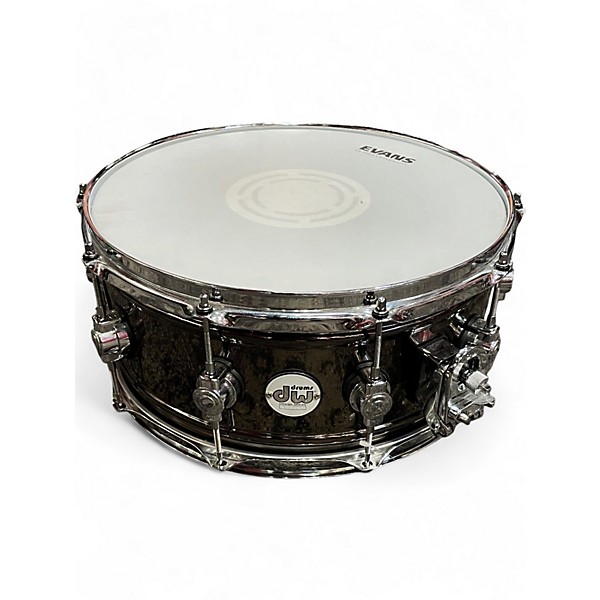 Used DW 6.5X14 Design Series Snare NICKEL Drum