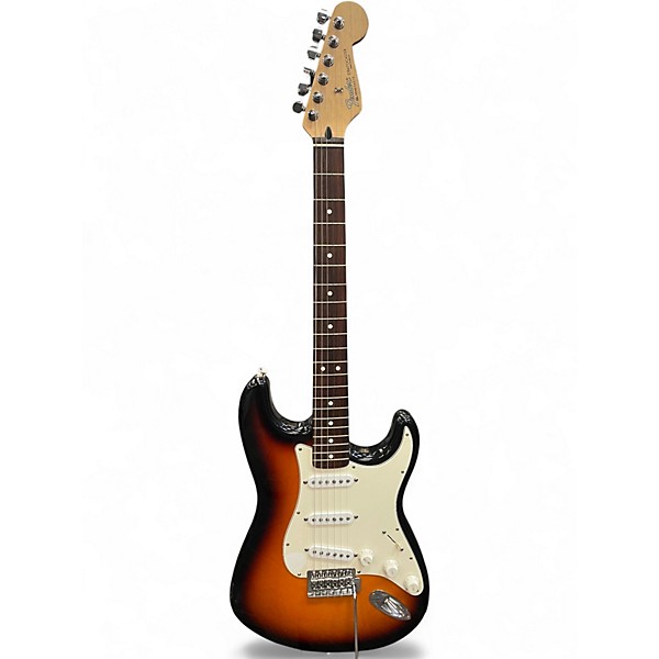 Used Fender Standard Stratocaster Sunburst Solid Body Electric Guitar