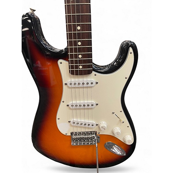 Used Fender Standard Stratocaster Sunburst Solid Body Electric Guitar