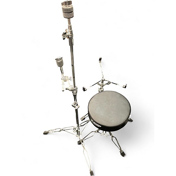 Used SPL 5 Piece Poplar Black Drum Kit