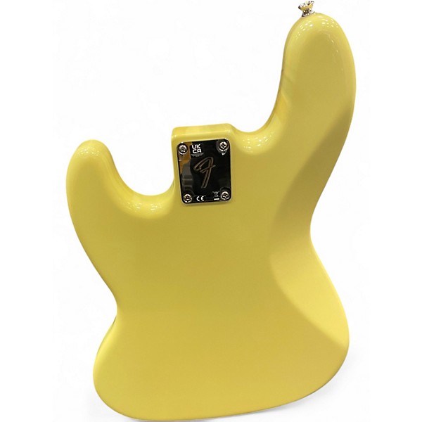 Used Fender Player II Jazz Bass Yellow Electric Bass Guitar