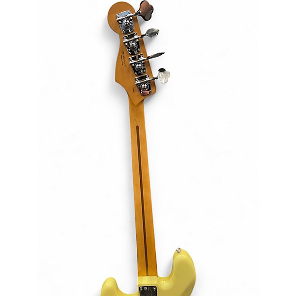 Used Fender Player II Jazz Bass Yellow Electric Bass Guitar