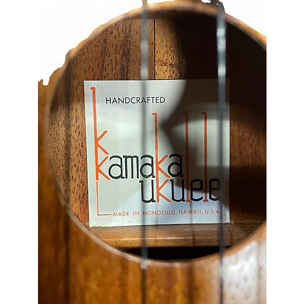 Used Kamaka Soprano Ukulele Natural Ukulele