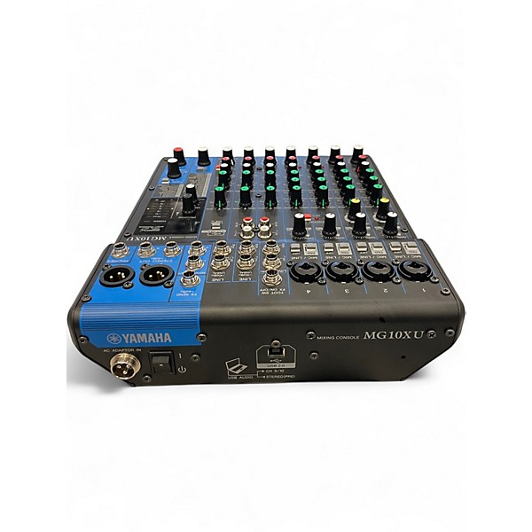 Used Yamaha MG10XU 10 Channel Mixer with Effects Unpowered Mixer