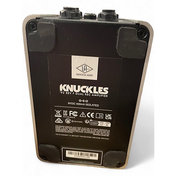 Used Universal Audio KNUCKLES '92 REV F DUAL RAC AMPLIFIER Effect Pedal