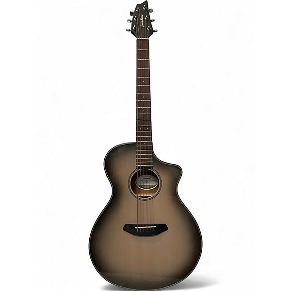 Used Breedlove Discovery Concert Cutaway Ghost Burst Acoustic Electric Guitar