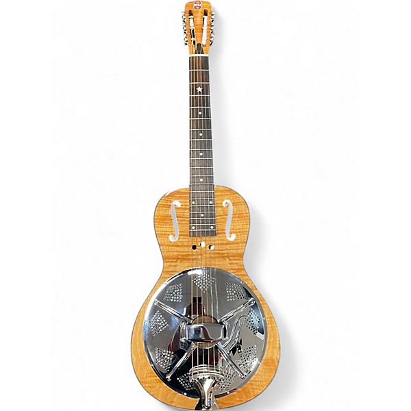 Used Republic TRIOLIAN RESONATOR FLAMED MAPLE Acoustic Guitar