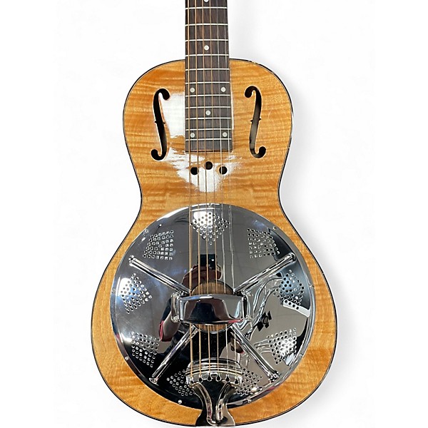 Used Republic TRIOLIAN RESONATOR FLAMED MAPLE Acoustic Guitar