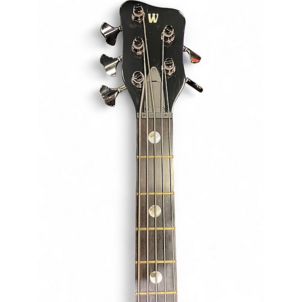 Used Warwick CO Katana NT Satin Black Electric Bass Guitar