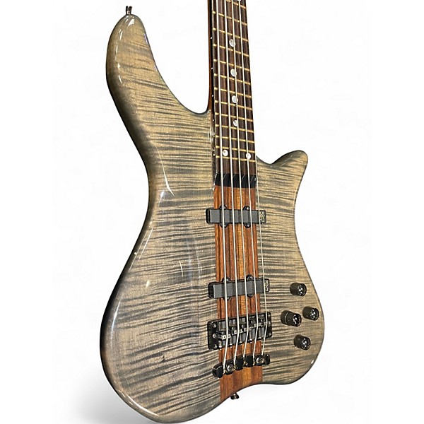 Used Warwick CO Katana NT Satin Black Electric Bass Guitar