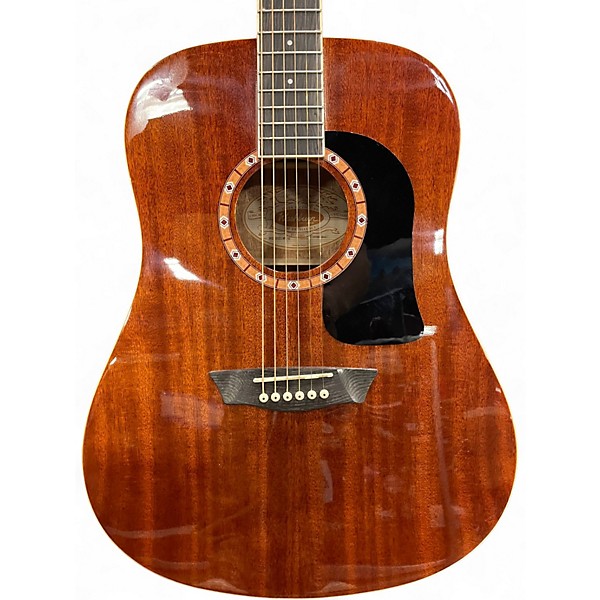 Used Washburn WD100DLMKU Natural Acoustic Guitar