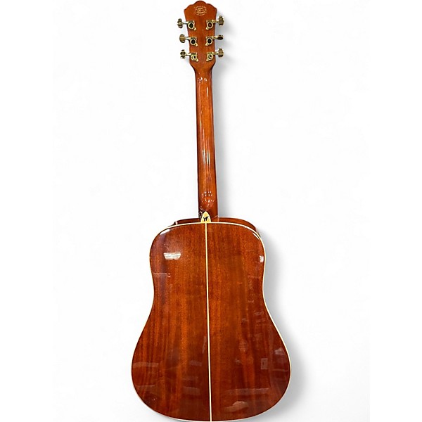 Used Washburn WD100DLMKU Natural Acoustic Guitar