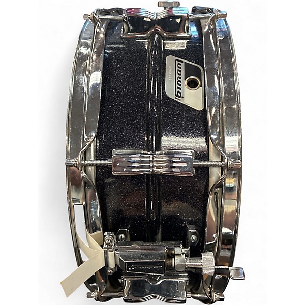 Used Ludwig 5.5X14 Acrolite Snare Black Sparkle Drum