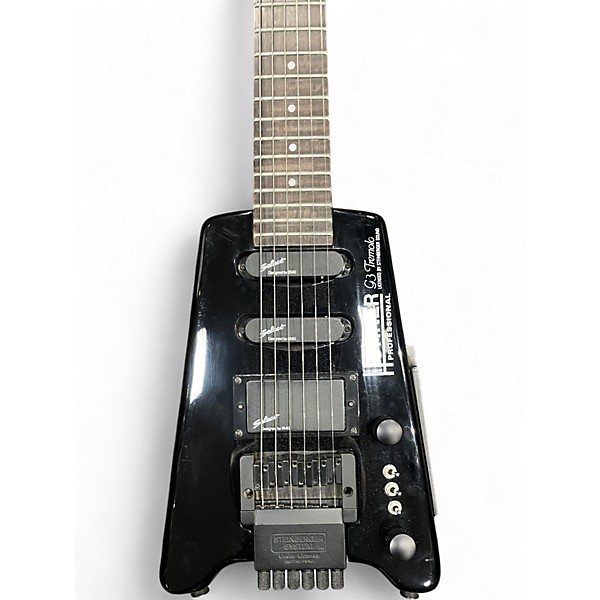 Used Hohner G3 TREMOLO Black Solid Body Electric Guitar