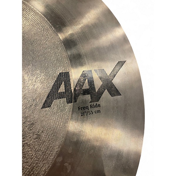 Used SABIAN 21in AAX FREQUENCY RIDE Cymbal