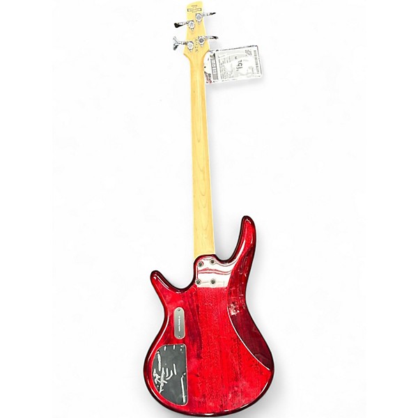 Used Ibanez GIO SOUNDGEAR Crimson Red Trans Electric Bass Guitar