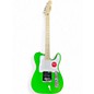 Used Squier SONIC ESQUIRE H LIME GREEN Solid Body Electric Guitar thumbnail