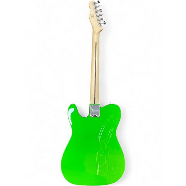 Used Squier SONIC ESQUIRE H LIME GREEN Solid Body Electric Guitar
