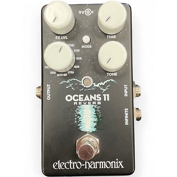 Used Electro-Harmonix Oceans 11 Reverb Effect Pedal