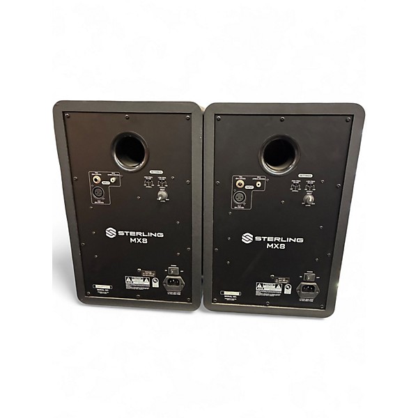 Used Sterling Audio MX8 Pair Powered Monitor