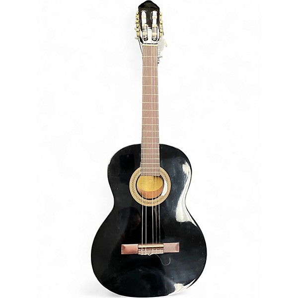 Used Lucero LC100 Black Classical Acoustic Guitar