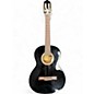 Used Lucero LC100 Black Classical Acoustic Guitar thumbnail