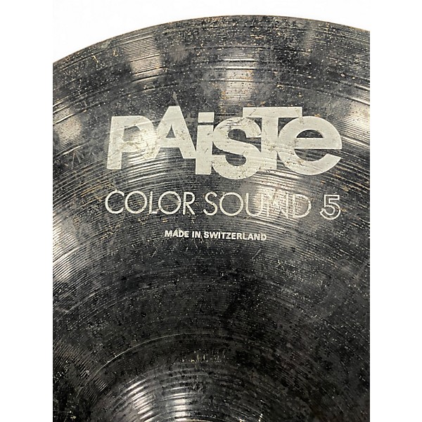 Used Paiste 18in Colorsound 5 Series Crash Cymbal