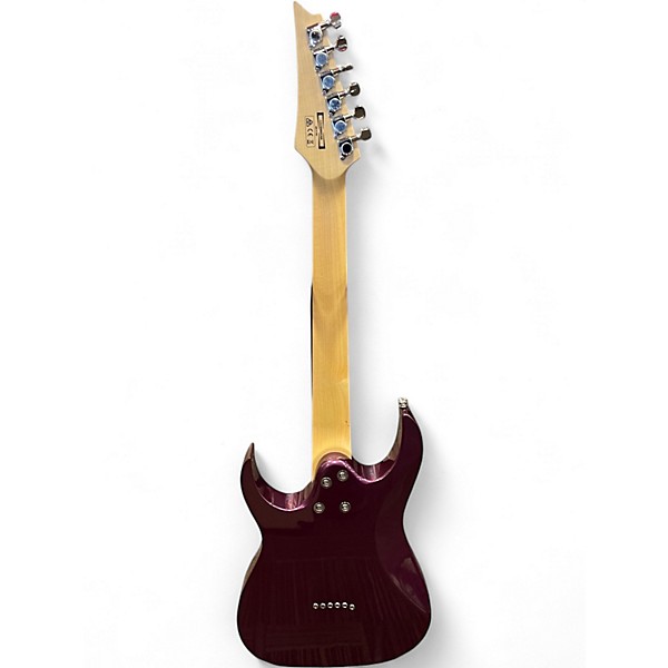 Used Ibanez GRGM21 Purple Solid Body Electric Guitar