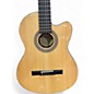 Used Lucero LC100CE Natural Classical Acoustic Electric Guitar