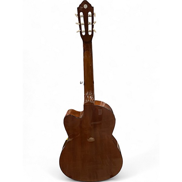 Used Lucero LC100CE Natural Classical Acoustic Electric Guitar