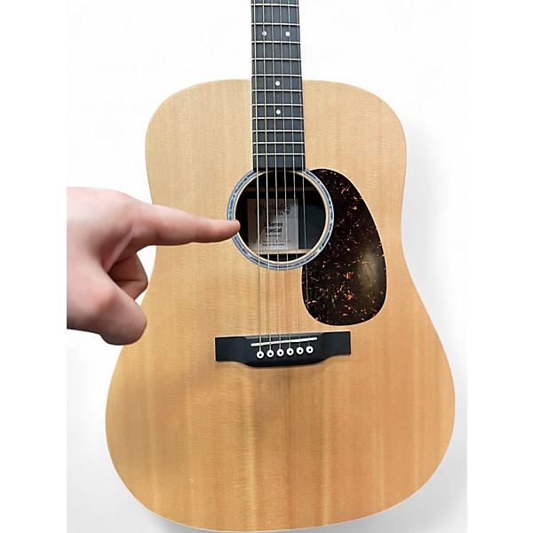 Used Martin X Series Special X1AE Natural Acoustic Guitar
