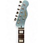 Used Squier PARANORMAL OFFSET TELECASTER SJ Ice Blue Metallic Solid Body Electric Guitar