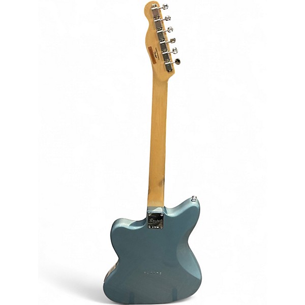 Used Squier PARANORMAL OFFSET TELECASTER SJ Ice Blue Metallic Solid Body Electric Guitar
