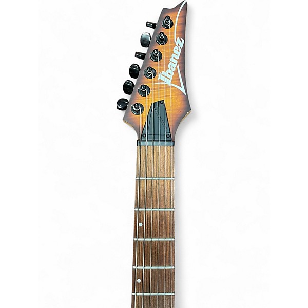 Used Ibanez RGA42FM DRAGON EYE BURST Solid Body Electric Guitar