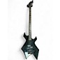 Used B.C. Rich Warlock bass platinum series Black Electric Bass Guitar thumbnail