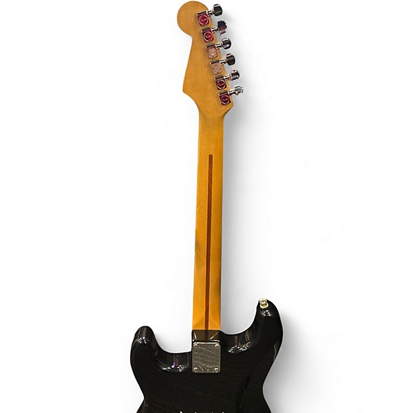Used Fender Standard Stratocaster Black Solid Body Electric Guitar