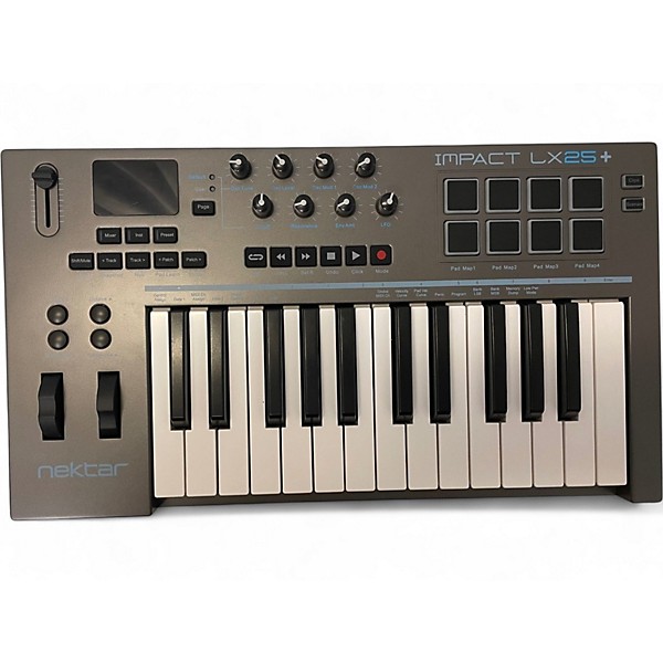 Used Nektar Impact LX25+ MIDI Controller