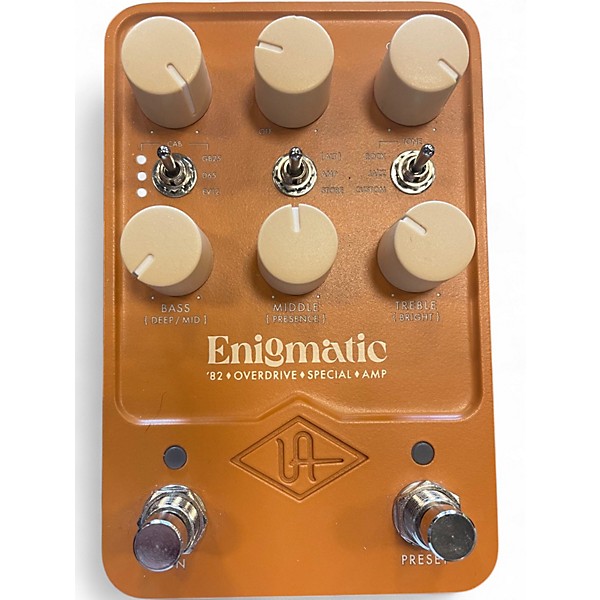 Used Universal Audio UAFX Enigmatic ‘82 Overdrive Special Effect Pedal