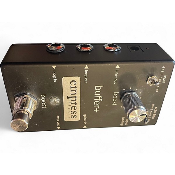Used Empress Effects Buffer+ Analog I/O Interface with Switchable Boost Guitar Pedal