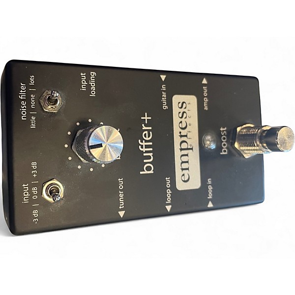 Used Empress Effects Buffer+ Analog I/O Interface with Switchable Boost Guitar Pedal