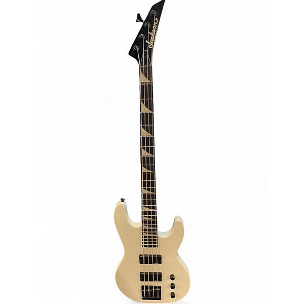 Used Jackson JS2 Concert Alpine White Electric Bass Guitar