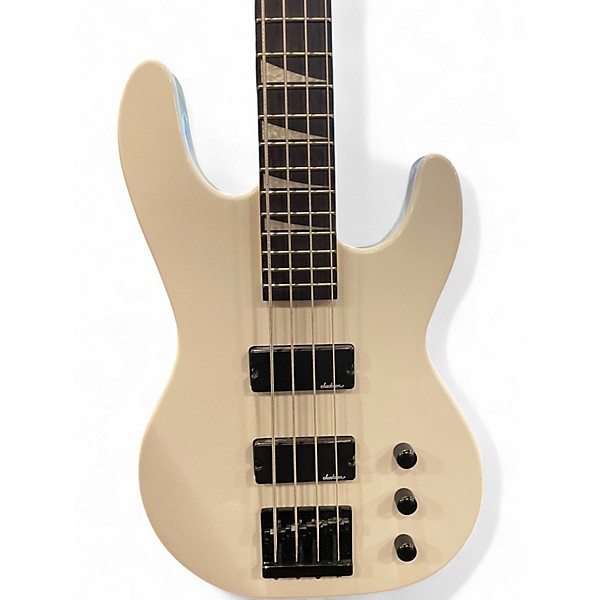 Used Jackson JS2 Concert Alpine White Electric Bass Guitar