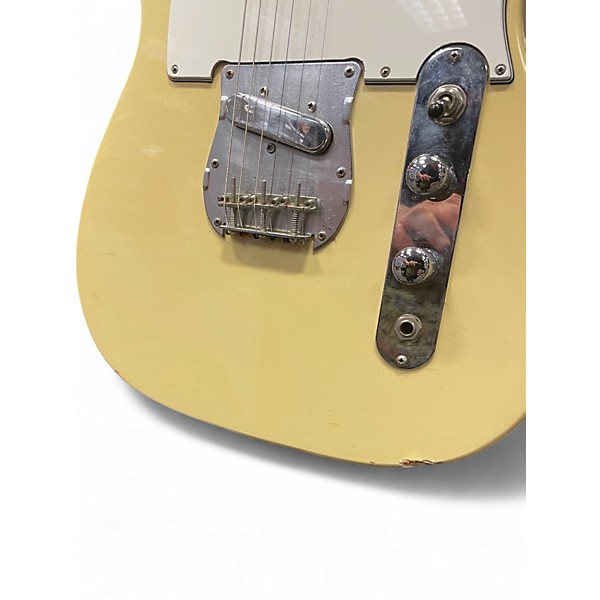 Used National FT-440 Finger Talker Vintage Blonde Solid Body Electric Guitar