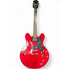 Used Epiphone Dot Cherry Hollow Body Electric Guitar