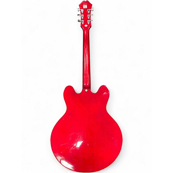 Used Epiphone Dot Cherry Hollow Body Electric Guitar